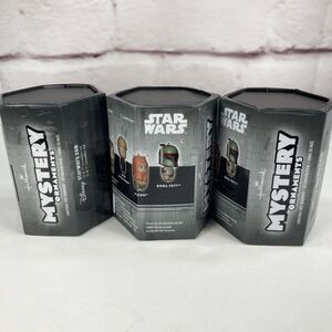 Lot Of 3 Hallmark STAR WARS Mystery Ornaments Factory Sealed Blind Brand New